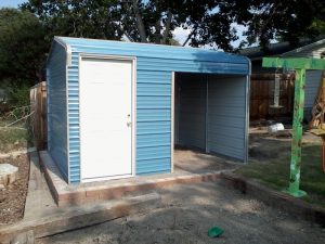 Enclosed Metal Building