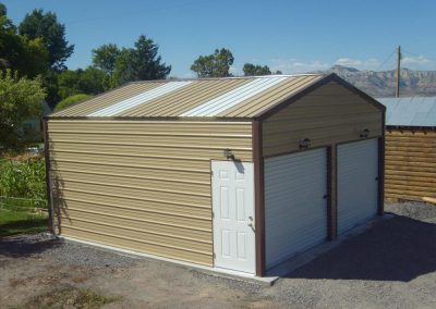 Enclosed Metal Building